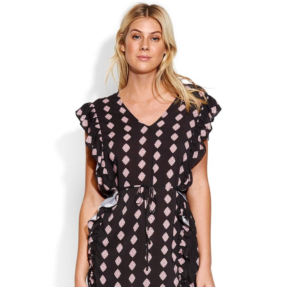 NWT Seafolly X Revolve Inka Gypsy Diamond Cover Up
